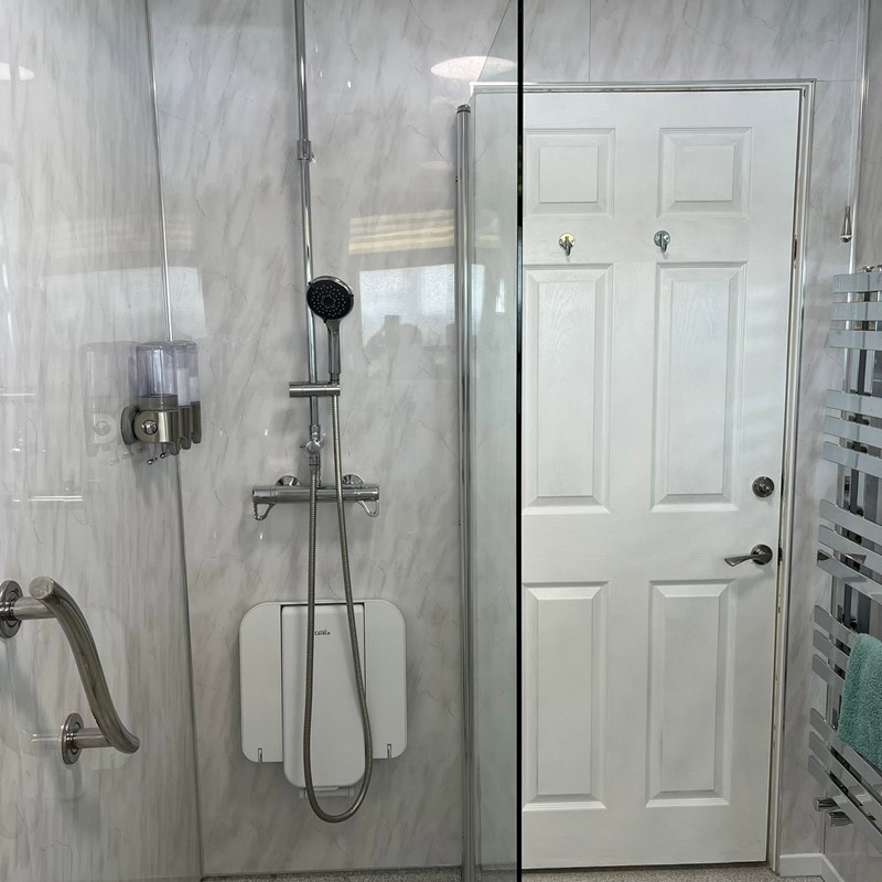 Wet room fitted in Pembrokeshire by C&I Bathrooms