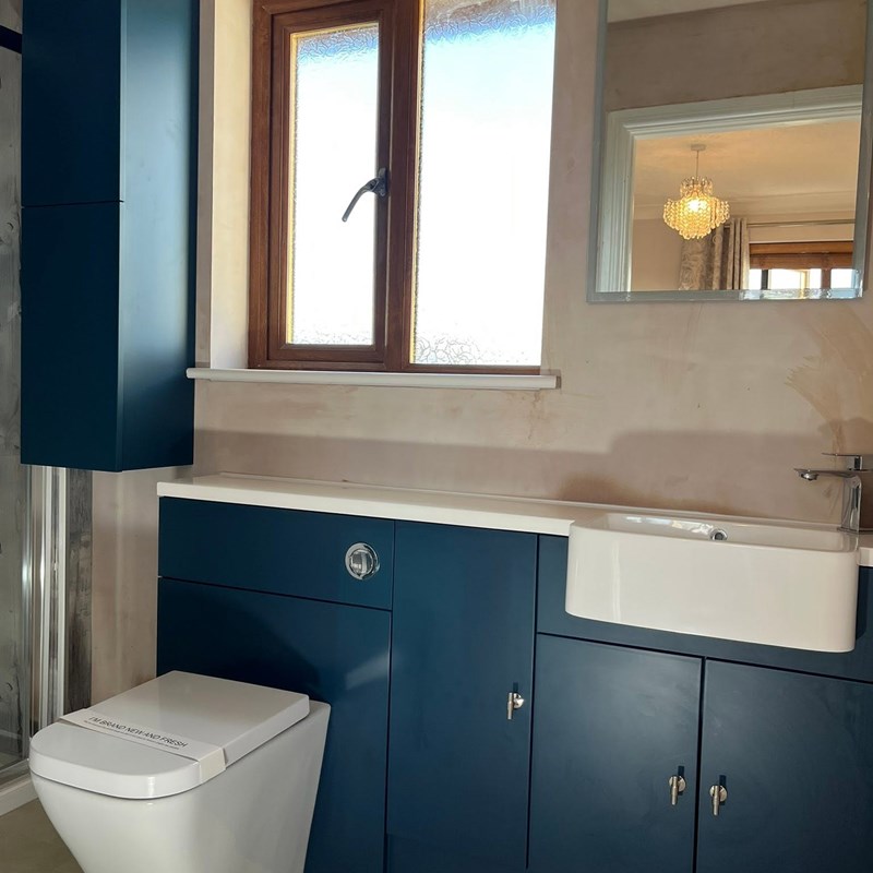 Bathrooms project in Pembrokeshire 12