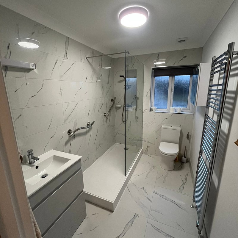 Bathrooms project in Pembrokeshire 11