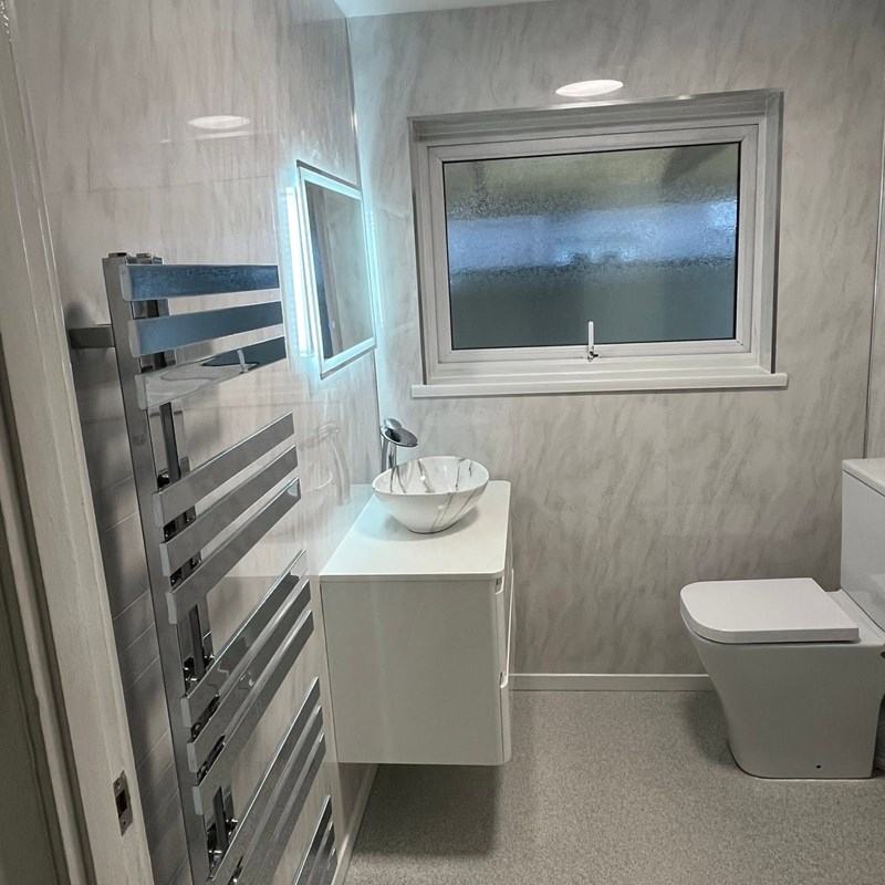 Bathrooms project in Pembrokeshire 10