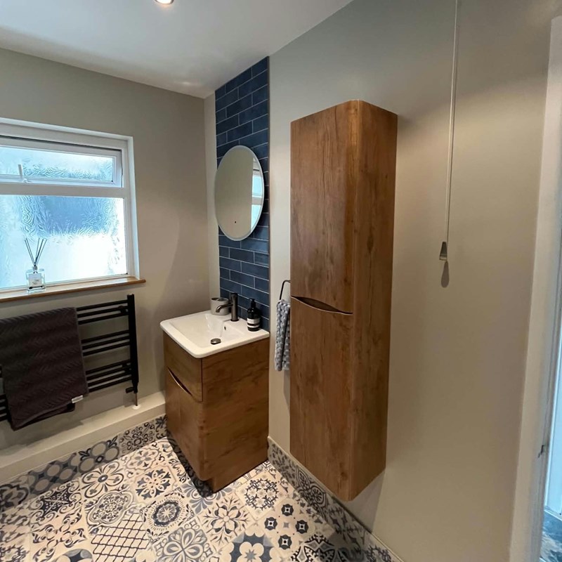 Bathrooms project in Pembrokeshire 18