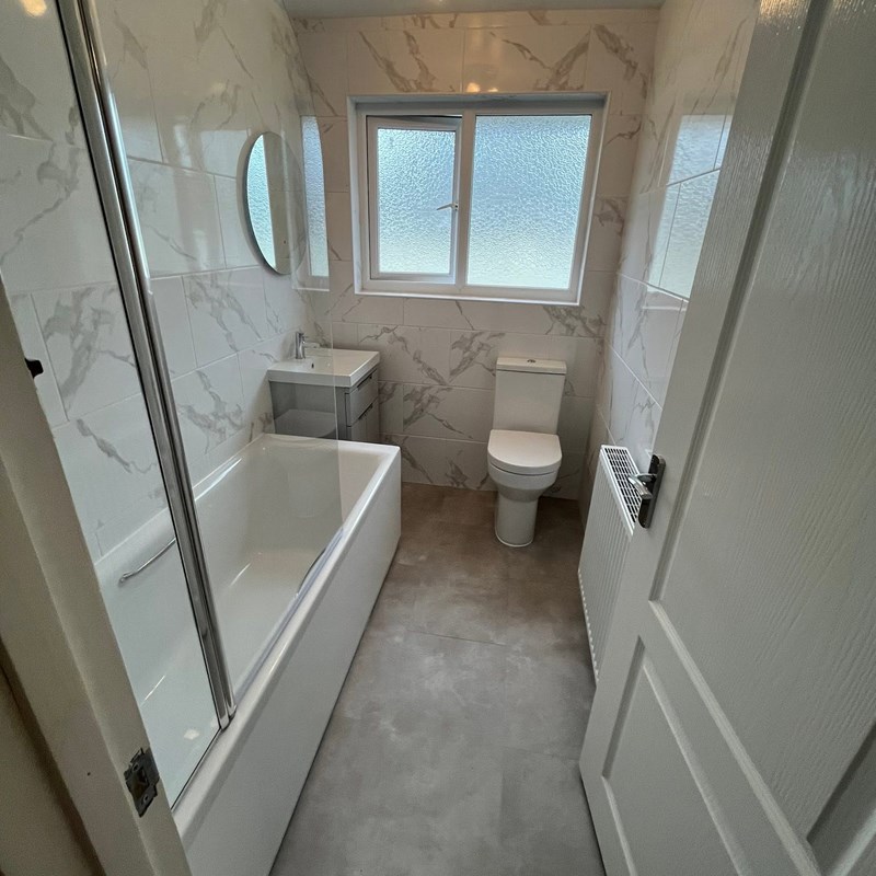 Bathrooms project in Pembrokeshire 15